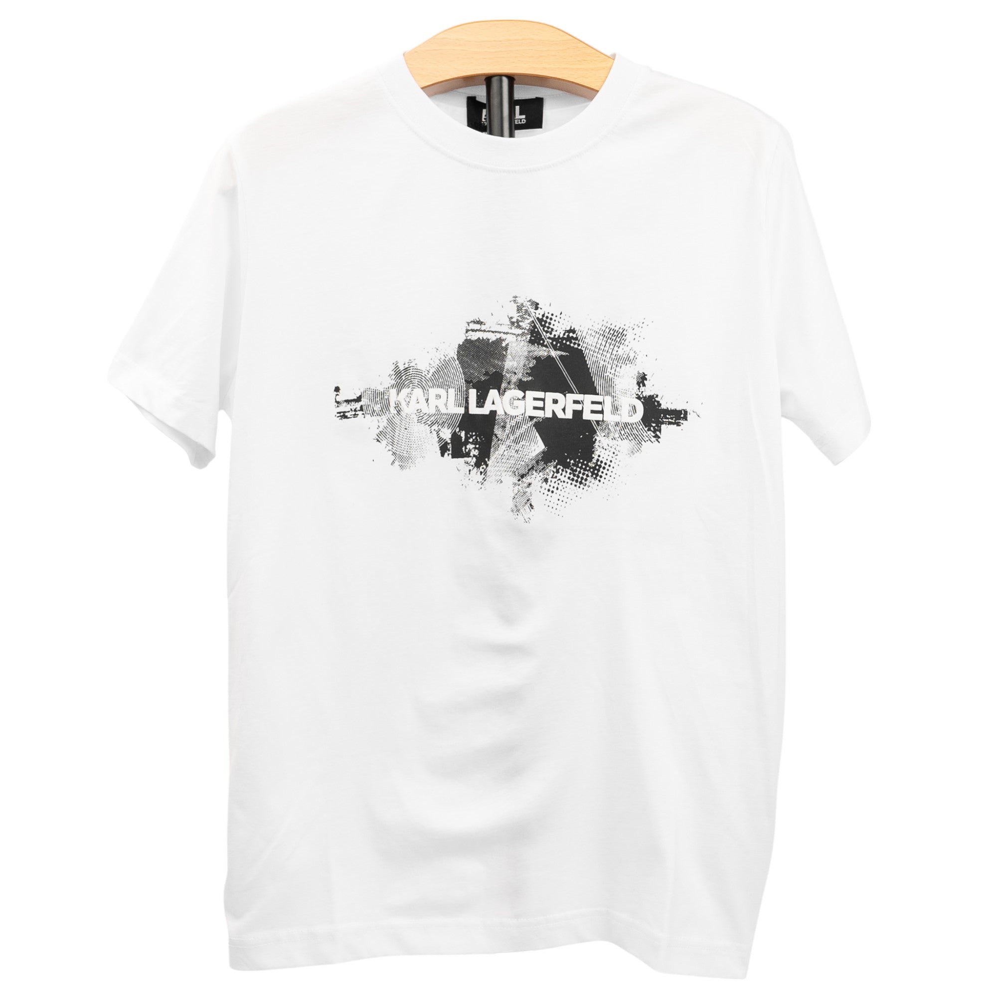 Tricou DISTORTED Alb Imagine principală a produsului