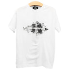 Tricou DISTORTED Alb