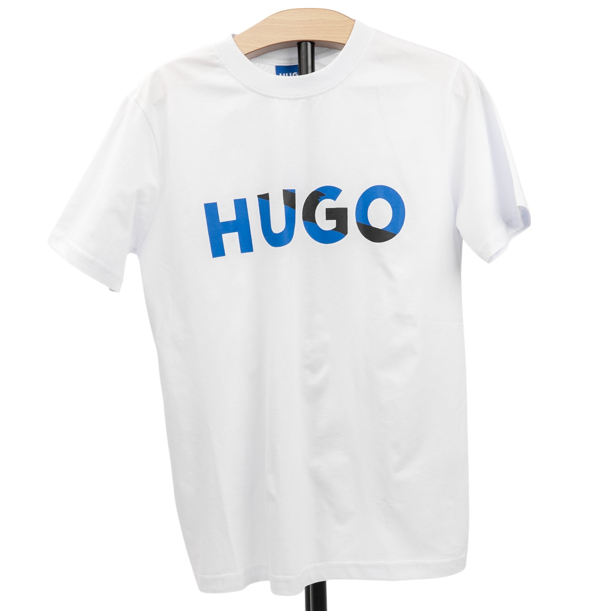 Tricou HALF-BLUE Alb Imagine principală a produsului