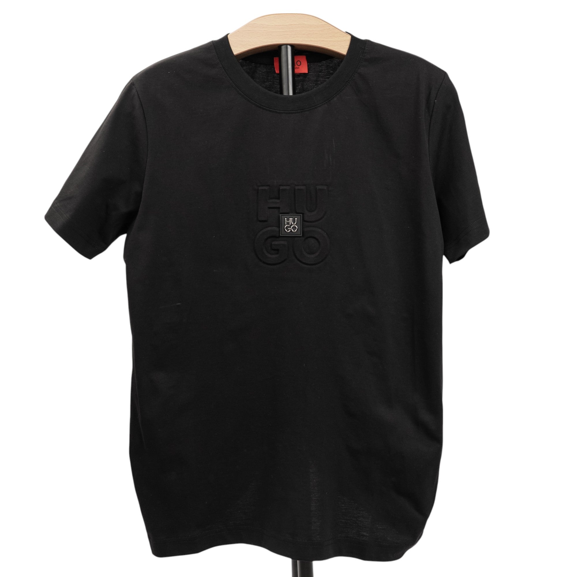 Tricou EMBOSS TAG Negru Imagine principală a produsului