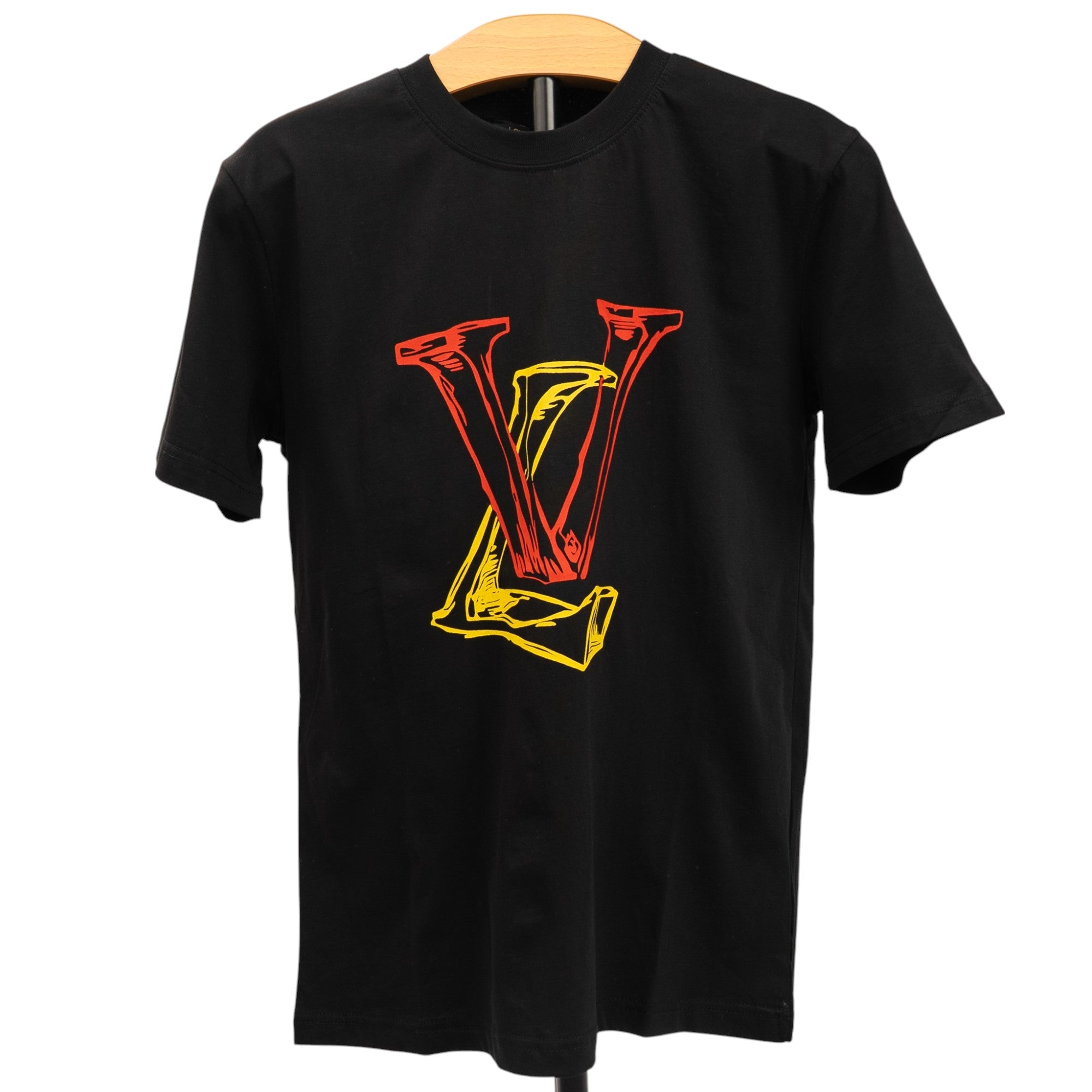 Tricou LV Love Negru Imagine principală a produsului
