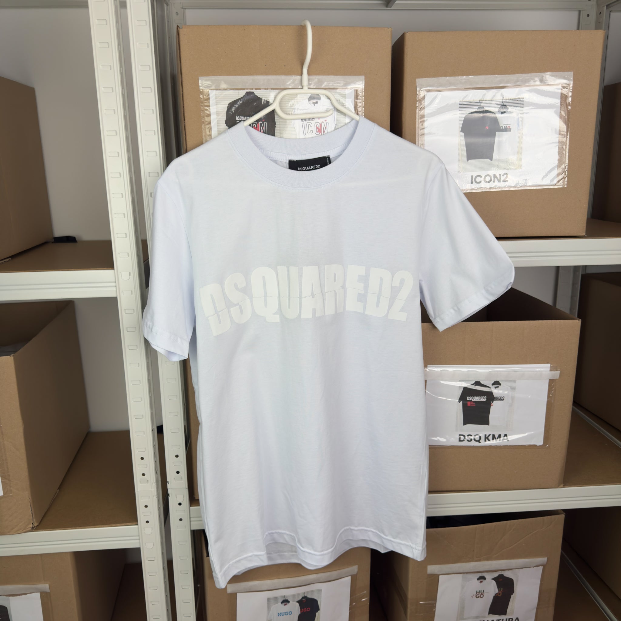 Tricou LOGO CENTER Alb Imagine principală a produsului