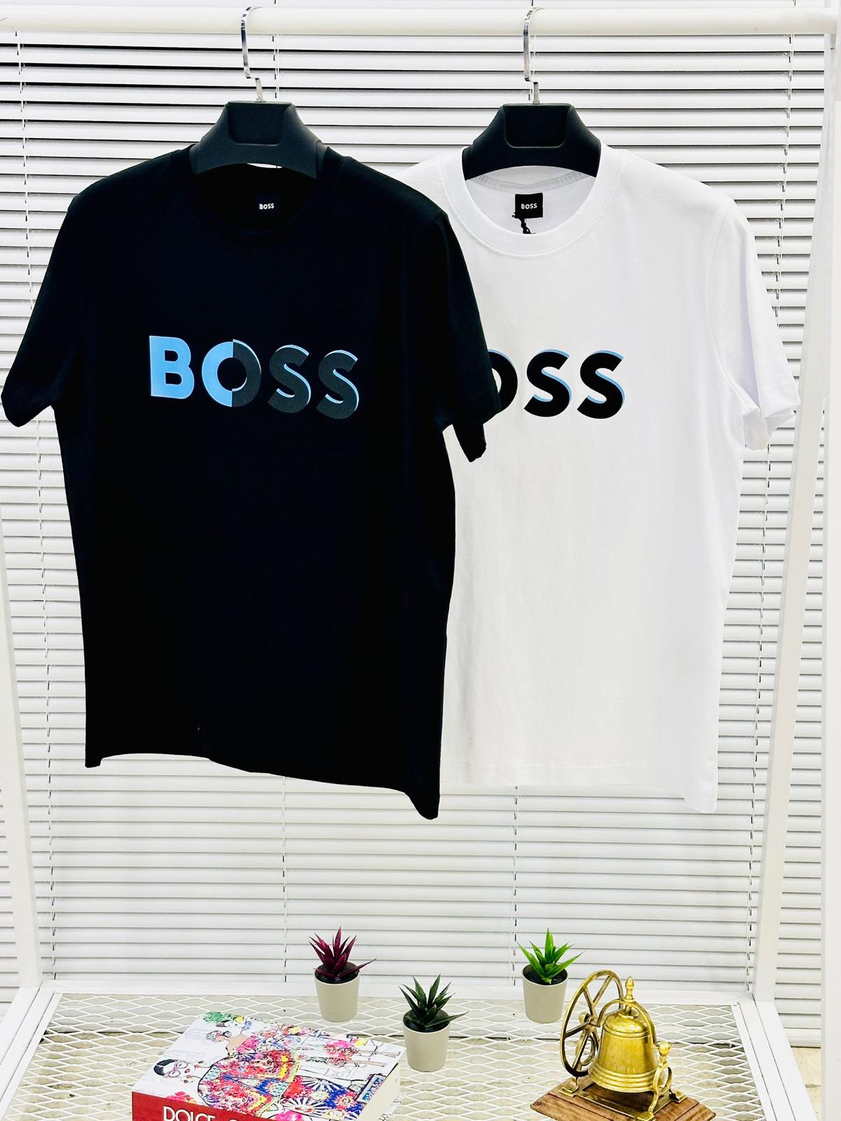 Tricou HALF-BLUE Negru Imagine secundară a produsului