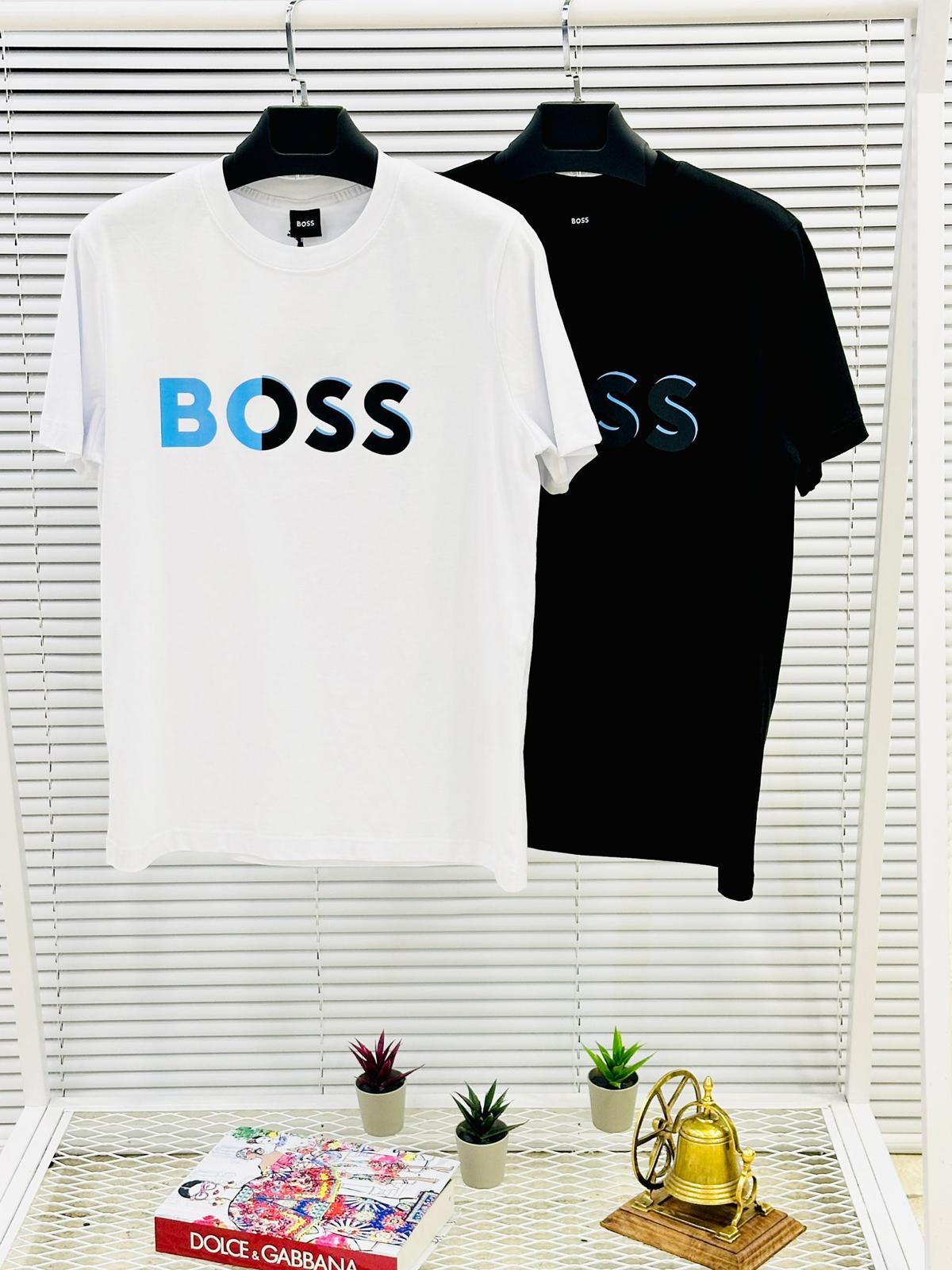 Tricou HALF-BLUE Alb Imagine secundară a produsului